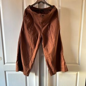 Down east basics size large, new culotte pants.